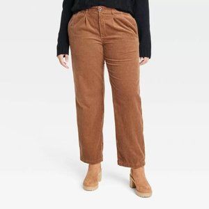 Houston White Adult Corduroy Chino Pants - Brown 38x30